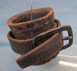US Civil War Leather Cavalry Carbine Thimble