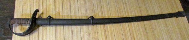  Austrian M1858 Heavy Cavalry Sword, PD Luneschloss Mfg — image 2
