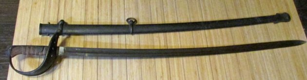  Austrian M1858 Heavy Cavalry Sword, PD Luneschloss Mfg — image 3