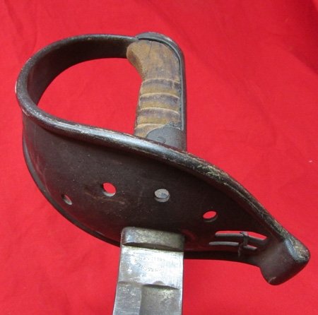  Austrian M1858 Heavy Cavalry Sword, PD Luneschloss Mfg — image 4