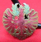 Austro-German WWI Patriotic Badge, Red Eagle