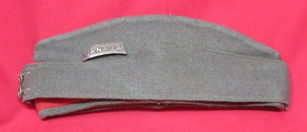  Canadian WWII Army Enlisted Overseas Hat — image 2