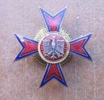 Polish Medical Officers School Badge, Panasuik Mfg, Collector Copy