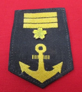  Japanese WWII Navy 1942 Pattern Sleeve Rate, Leading Seaman 1st Class — image 2