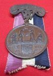 US Civil War West Virginia Medal, Honorably Discharged, 10th Regiment