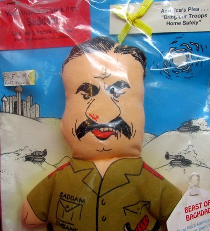  US Desert Storm, Saddam Hussein, Beast of Baghdad Doll 1990 — image 3