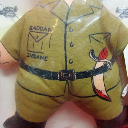  US Desert Storm, Saddam Hussein, Beast of Baghdad Doll 1990 — image 4