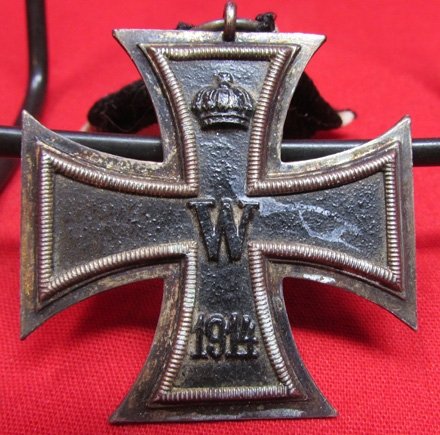  German WWI Iron Cross 2nd Class, Austrian Fold Ribbon — image 3