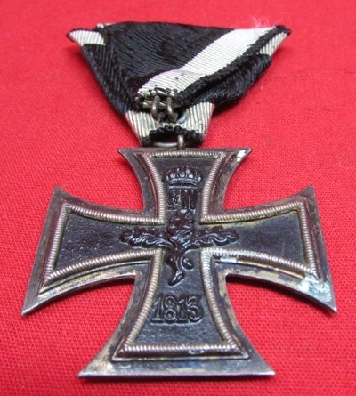 German WWI Iron Cross 2nd Class, Austrian Fold Ribbon — image 5