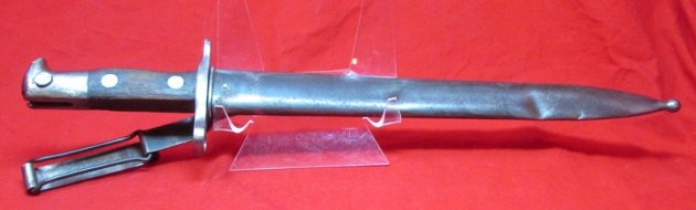  US M1892 30-40 Krag Bayonet, 1898 Dated Blade — image 2