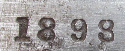  US M1892 30-40 Krag Bayonet, 1898 Dated Blade — image 5