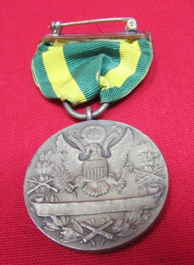  US Spanish War Service Medal, Numbered Edge 20487 — image 3