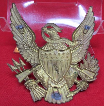 US Indian War 4th Infantry Enlisted Helmet Plate — image 3
