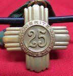 Haitian, 25 Year Service Medal & Ribbon