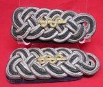German WWI, Prussian Medical Major Overcoat Shoulder Boards