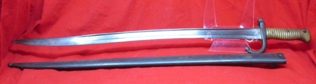  French 1866 Pattern Chassepot Bayonet, 1873, Early Third Republic Mfg — image 8