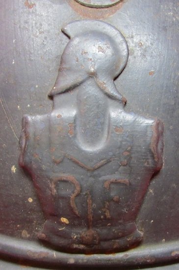  French WWI Adrian Helmet, Engineer Troops — image 3