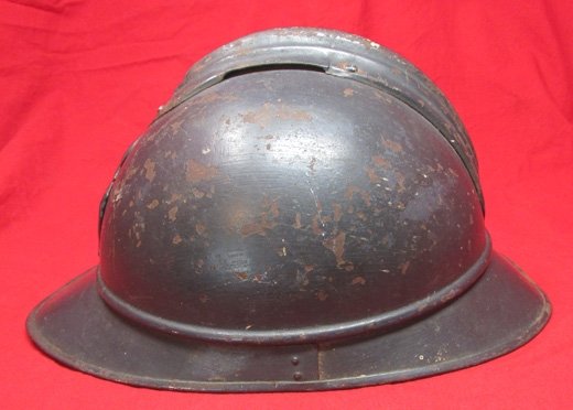  French WWI Adrian Helmet, Engineer Troops — image 4