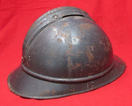  French WWI Adrian Helmet, Engineer Troops — image 5
