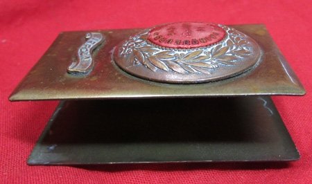  French WWI Brass Souvenir Matchsafe, Verdun November 11 1918 — image 4