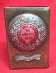 French WWI Brass Souvenir Matchsafe, Verdun November 11 1918