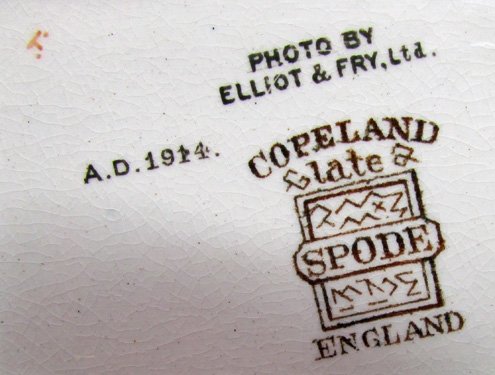  British WWI Patriotic Candy Tray, Sir J.R. Jellicoe, Spode — image 4