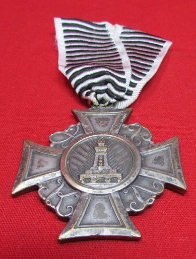  German Post WWI, Prussian War Veteran Association Medal & Ribbon — image 2