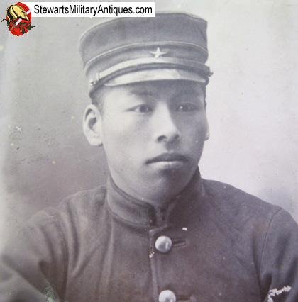  Japanese Meiji Era Russo Japanese War Soldier Photo, Osaka Photographer — image 3