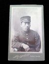 Japanese Meiji Era Russo Japanese War Soldier Photo, Osaka Photographer