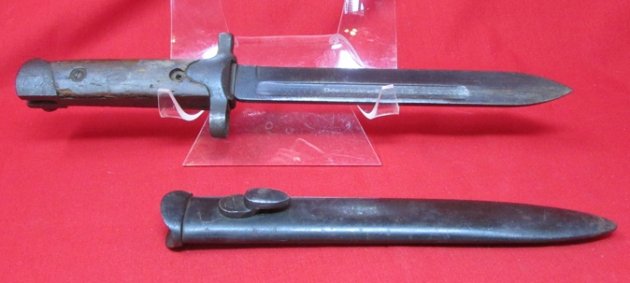  Italian WWII Carcano Bayonet, Modified Folding Bayonet — image 3