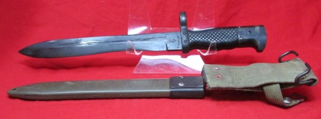  Spanish Cold War Era Cetme Assault Rifle Bayonet, Toledo — image 6