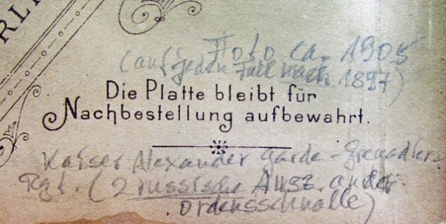  German Imperial Era Cabinet Card, 1st Garde Grenadier Rgt NCO — image 6