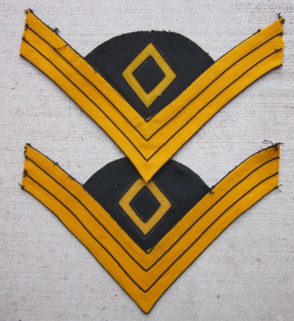  US Indian War-SAW, Cavalry 1st Sergeant Chevrons, Pair — image 2