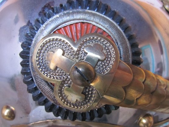  Prussian Pre-WWI, 1889/99 Cuirassier Officers Helmet, A. Klucke Retailer — image 11