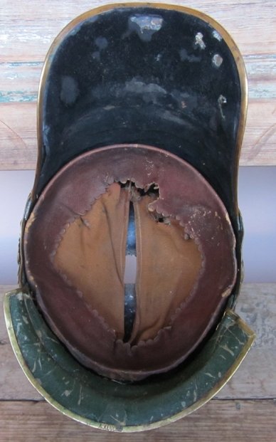  Prussian Pre-WWI, 1889/99 Cuirassier Officers Helmet, A. Klucke Retailer — image 7