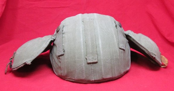  US WWII USAAF Aircrew M4A2 Flak Helmet — image 5