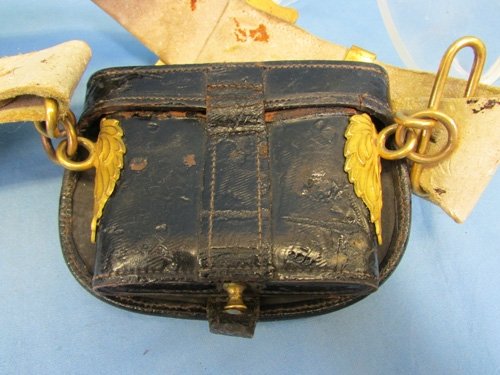  British Victorian Era Officers Pistol Pouch & Strap — image 6