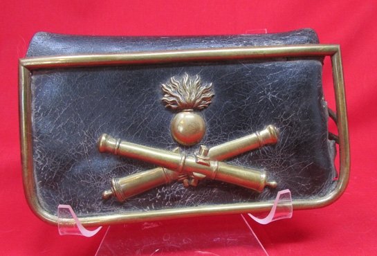  French 2nd Empire Artillery Baldric Pouch — image 2