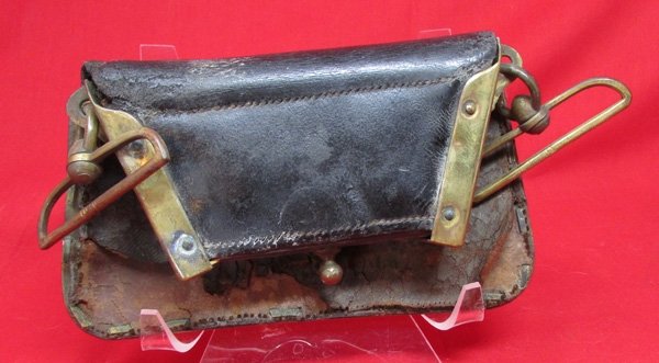  French 2nd Empire Artillery Baldric Pouch — image 3
