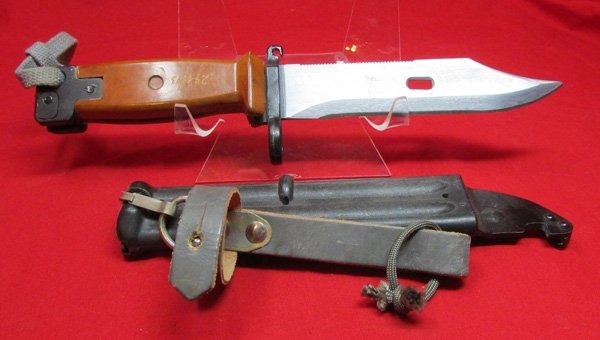  Warsaw Pact, Cold War AKM Bayonet and Scabbard — image 4