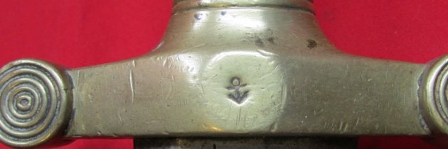  French Model 1831 Short Sword, Navy Marked Guard, 1839 Blade — image 8