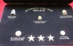 US Civil War Bullet Display Set, Cased