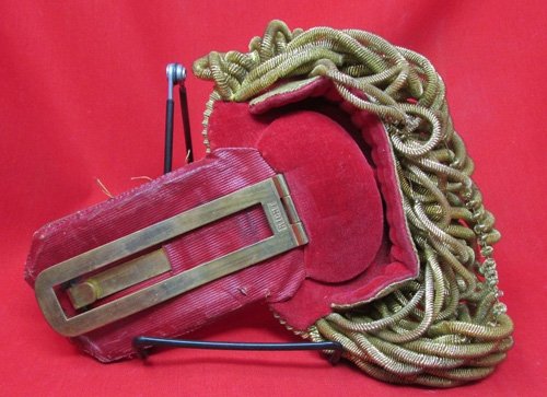  US Civil War 2nd Lieutenant Dress Epaulette, Single — image 4