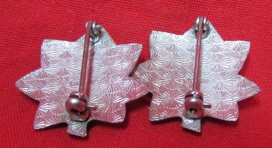  US WWII Sterling Marked, Lt. Colonel Rank Insignia, Amcraft — image 3