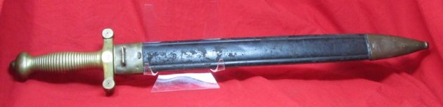  French Model 1831 Short Sword, Navy Marked — image 2