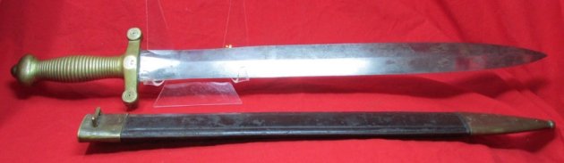  French Model 1831 Short Sword, Navy Marked — image 8