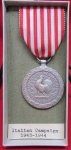 French WWII Italian Campaign Medal & Ribbon