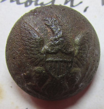  US Civil War, Federal Enlisted Button, Field Recovered Falmouth Va. — image 3