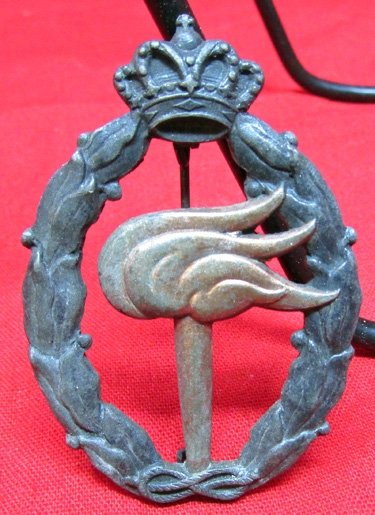  Italian WWII Flight Badge, Sea Reconnaissance, Bronze — image 3