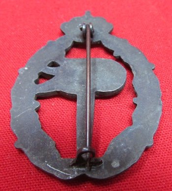  Italian WWII Flight Badge, Sea Reconnaissance, Bronze — image 4